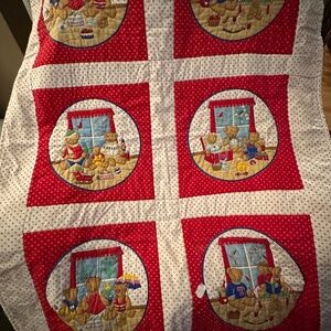 Teddy Bear Themed Baby Quilt